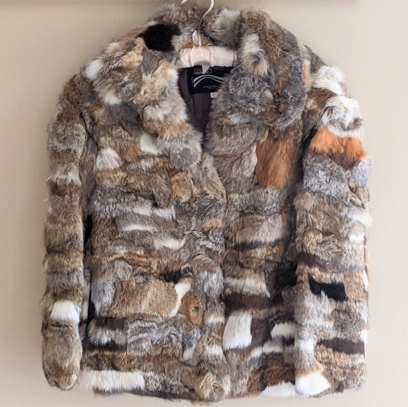 70's Vintage Genuine Fur Coat by Montgomery Ward - Picture 2 of 12